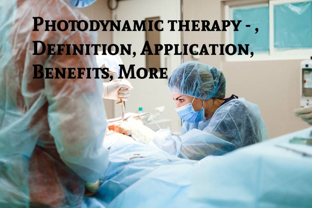 Photodynamic therapy