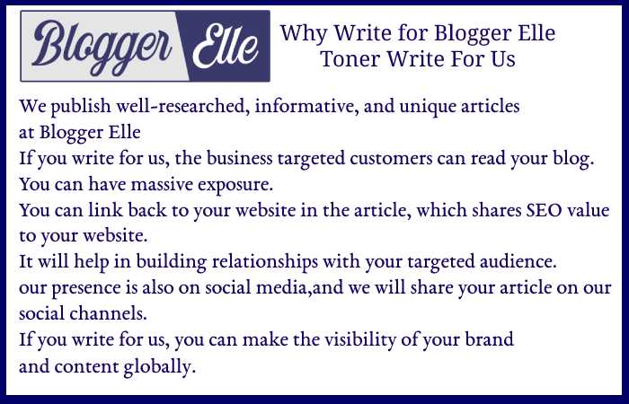 Why Write For Blogger Elle