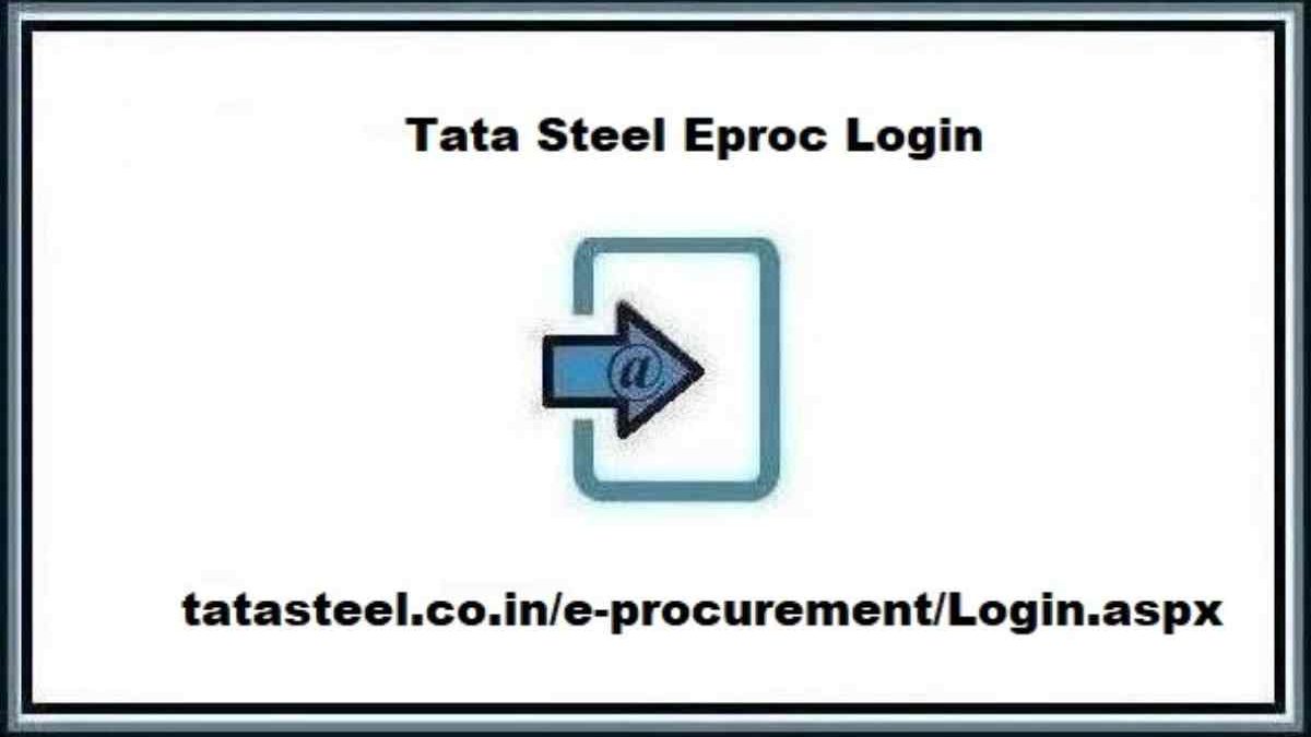 Tata Steel E-procurement Login