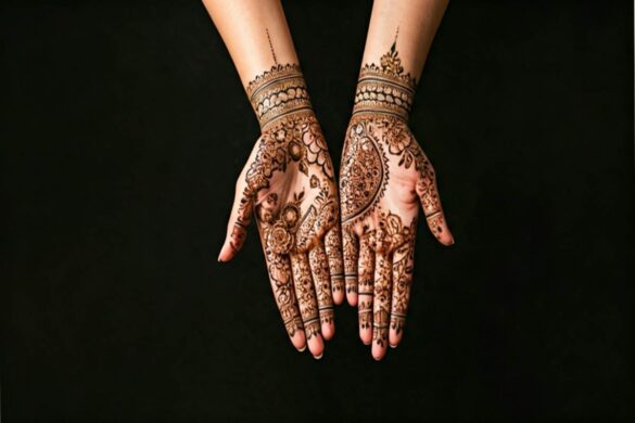 Stylish Instagram Khafif Mehndi Design