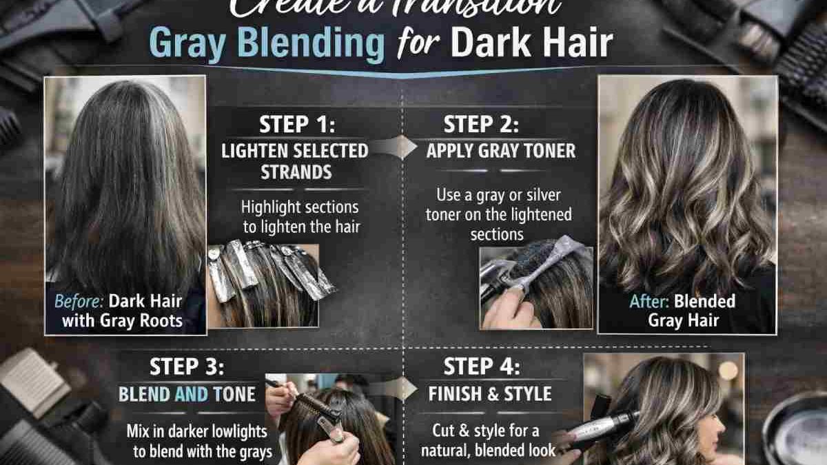 Transition Gray Blending for Dark Hair United States: Complete Guide
