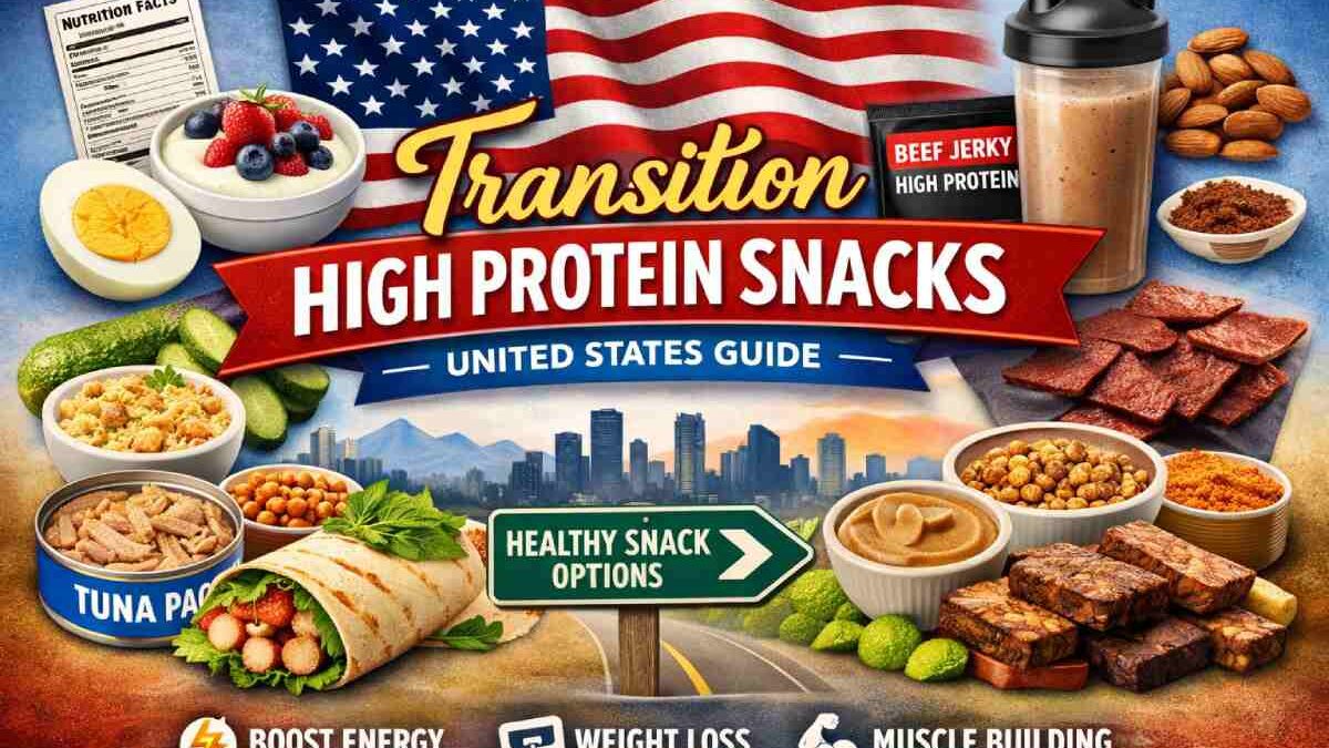 Transition High Protein Snacks United States Guide