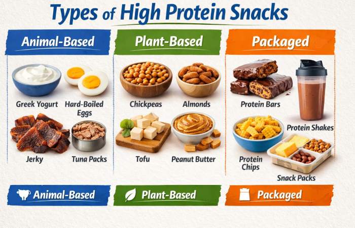 Types of High Protein Snacks