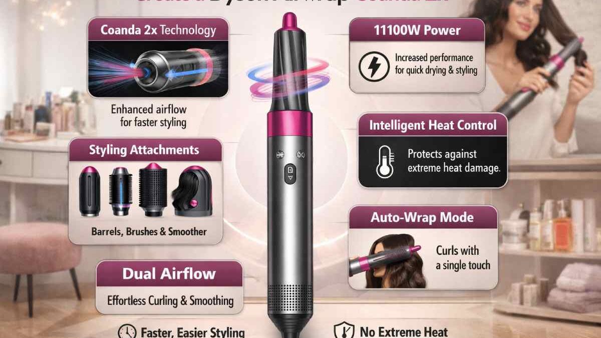 Details of Dyson Airwrap Coanda 2x Germany Guide